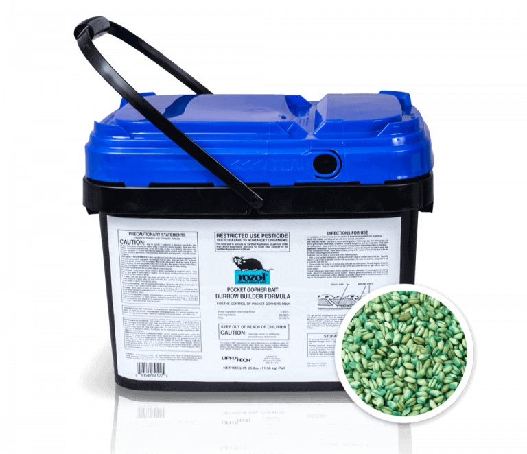 Rozol Pocket Gopher Bait Burrow Builder Formula